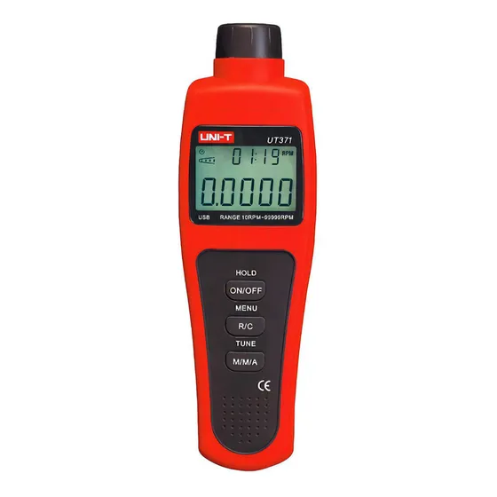Uni-t Tacometro Laser Digital Ut371 Contador Rpm