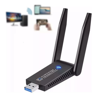 Adaptador De Antena Wifi Inalámbrico Usb3.0 1300mbps-negro Adaptador De Antena Wifi Inalámbrico Usb3.0 1300mbps-negro