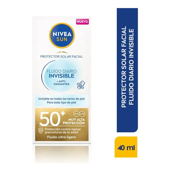 Nivea Protector Solar Invisible - mL a $1425