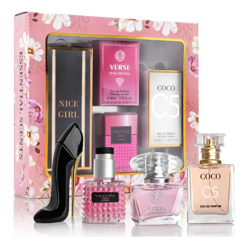 Perfume Set A Center 3x100ml Floral Long Lasting | MercadoLivre