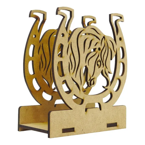 Servilleteros De Madera Mdf Vaqueros Pack 6pz