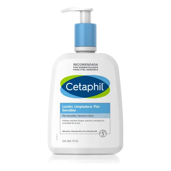 Loción Limpiadora Piel Sensible Cetaphil X 473 Ml