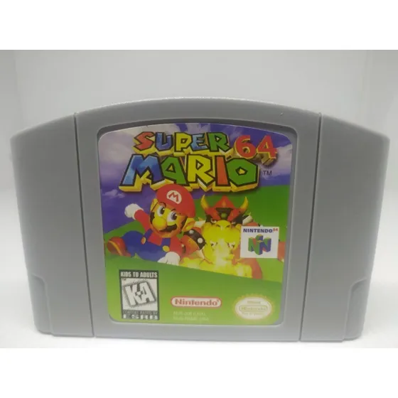 Fita Super Mario Nintendo 64