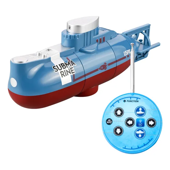 Barco Submarino Rc Mini Submarine De 6 Canales Con Control R