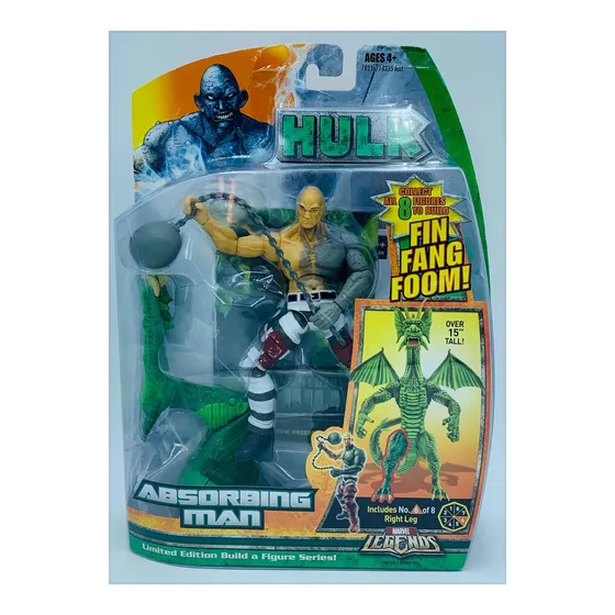 ### Hasbro Marvel Legends Absorbing Man Fin Fang Foom Baf #