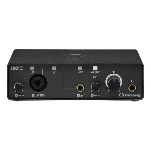 Steinberg Ixo12 Black, Interfaz De Audio Usb 20 2x2 Con Ai,