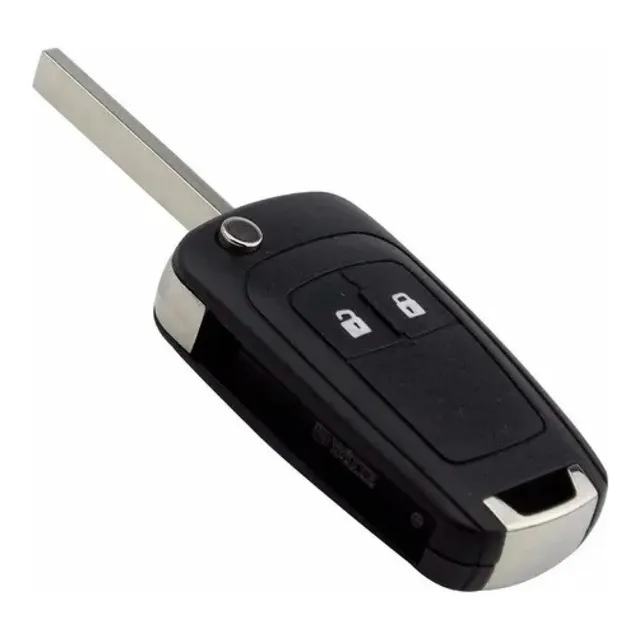 Carcasa Control Llave Chevrolet 2 Botones Tipo Navaja 
