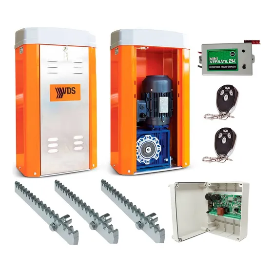 Kit Motor Tom Vds 5000kg Portones Eléctricos Alto Trafico