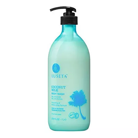 Gel Para Baño Y Ducha - Luseta Leche De Coco Body Wash, Suav