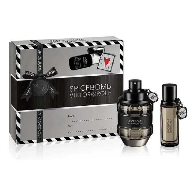 Perfume Spicebomb  Viktor&rolf  Set 90 Ml +20ml