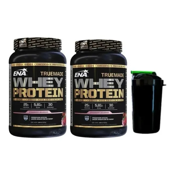 True Made Ena Whey Protein 2kg - Envío Gratis + Shaker