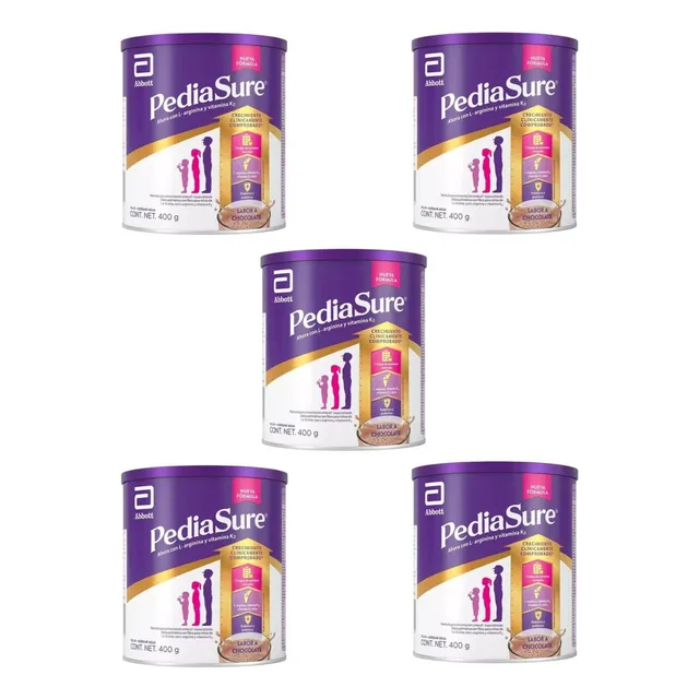 Pediasure Suplemento Nutritiv 5 Piezas 400g C/u Total 2 Kg