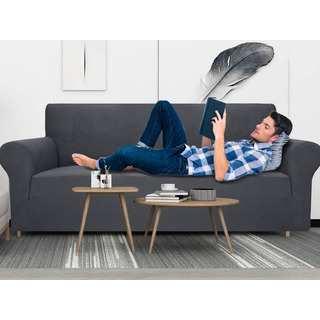 Protector Cubre Sala Ajustable Stretch Fit Elástico 3 Piezas Protector Cubre Sala Ajustable Stretch Fit Elástico 3 Piezas