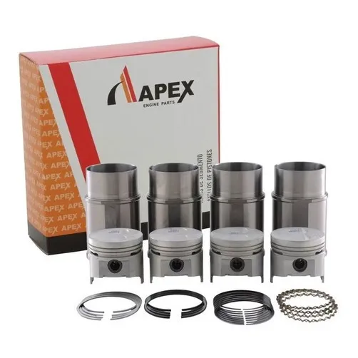 Kit Motor Camisa Pistao Anel Escor Logus Cht 1.6 Gasolina