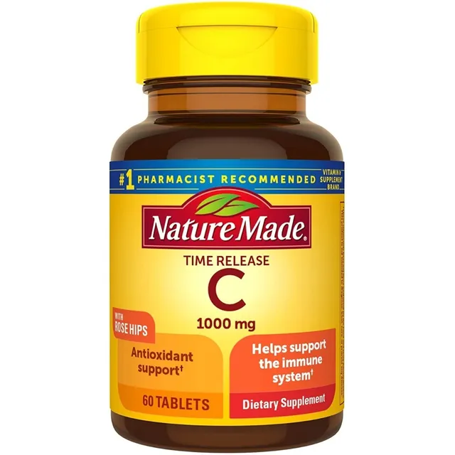 Vitamina C 1000 Mg Nature Made 60 Tabletas