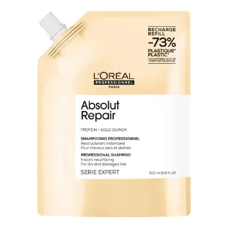 Shampoo Loreal Série Expert Refil Absolut E Vitamino 500ml Absolut Repair