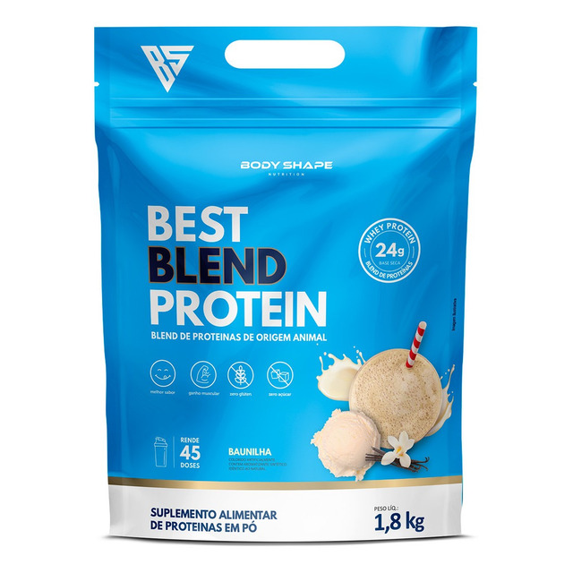 Best Blend Protein 1,8kg Body Shape (melhor Sabor) Best Blend Protein 1,8kg Body Shape (melhor Sabor)