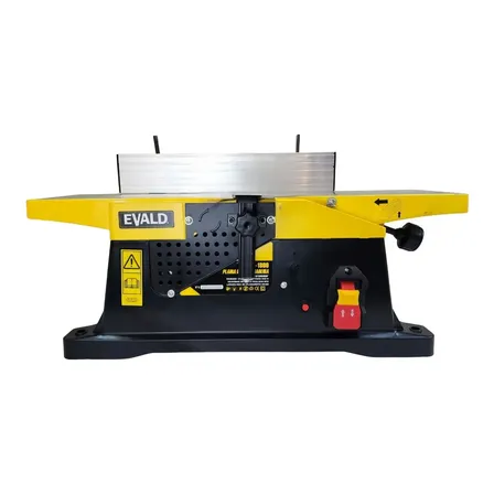 Plaina Desempenadeira De Bancada 6 Pol 1800w Evpd-1800 Evald Cor Amarelo 127v