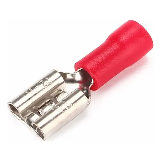 Terminal Femea Pre Isolado 0,50-1,5mm² Vm Fdd1.25-250 C/ 300