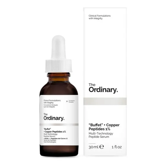 The Ordinary Buffet + Péptidos de cobre 1% - 30 ml