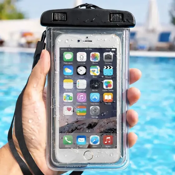 Capa Prova Dagua Celular Capinha Impermeável Universal