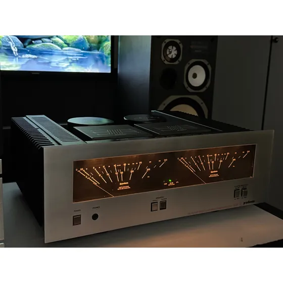 Amplificador (power) Gradiente Modelo Ha2 - Prata Escovado Prateado 500 W