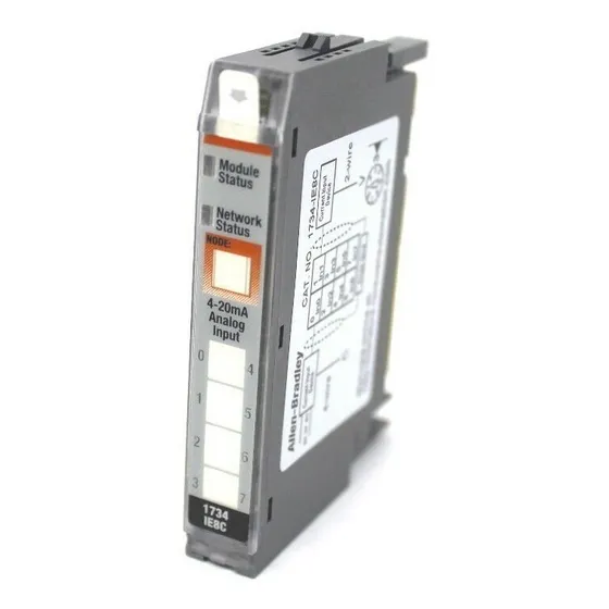 1734-ie8c Allen Bradley Input Module 24v 8 Channel Analog
