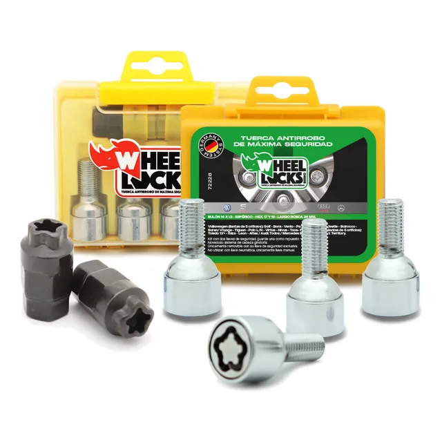 Tuercas Seguridad Antirrobo Aleman Vw Virtus , Polo Y Up