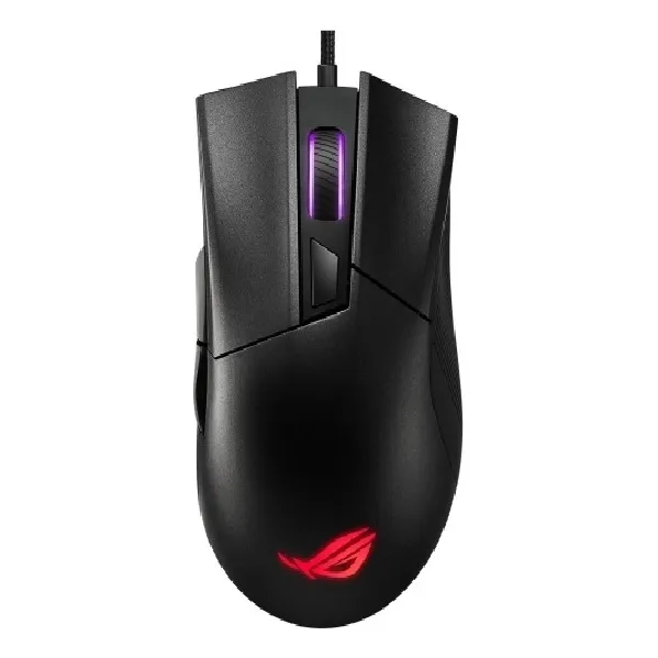 Mouse Gamer Asus Rog Gladius Ii Core 6200dpi Usb Color Negro