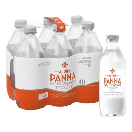 Água Panna Mineral Sem Gás Pet 500ml Pack C/6unid