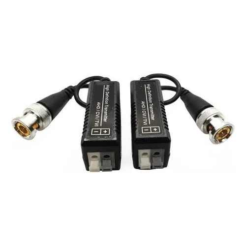 Video Balun Pasivo Par Cámaras Dvr Hd Cvi Tvi Ahd 720p 1080p