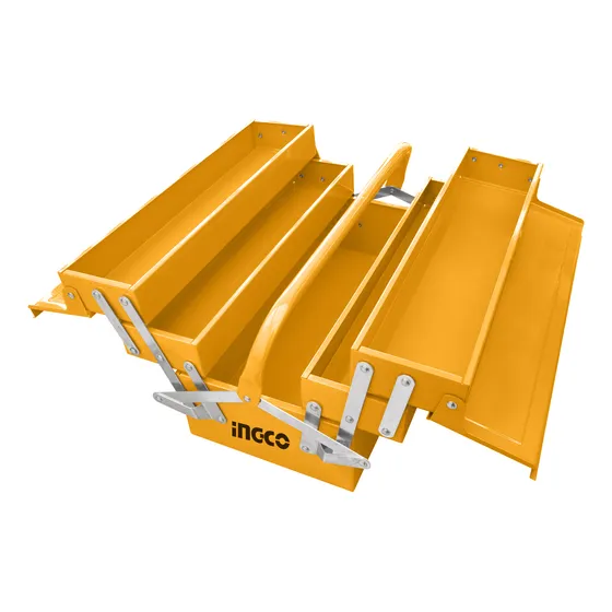 Ff Caja Valija Herramienta Ingco Metalica Plegable 3 Niveles