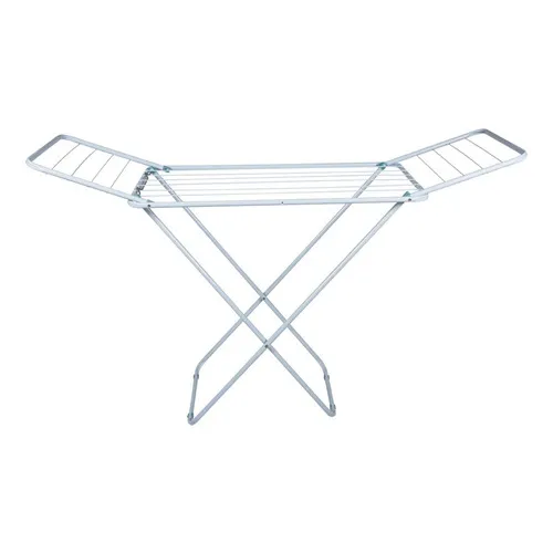 Tender Tendedero Para Ropa Pie Acero Plegable Con Alas Mor
