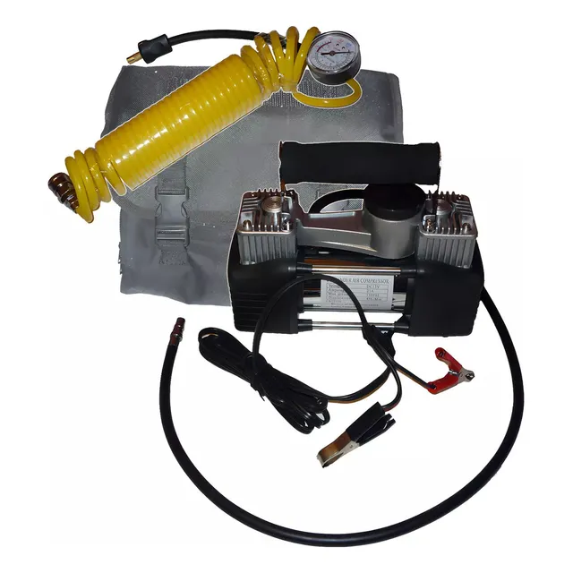 Compresor Aire Doble Piston 12v 150psi Auto Camioneta 4x4