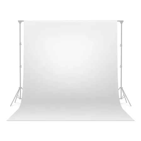 Fondo Fotográfico Telon Vídeo Y Televisión Plegable 3x2m Color Blanco Diseño Impreso Blanco
