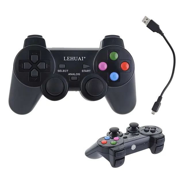 Joystick Control Inalámbrico Para Ps1, Ps2, Ps3, Pc