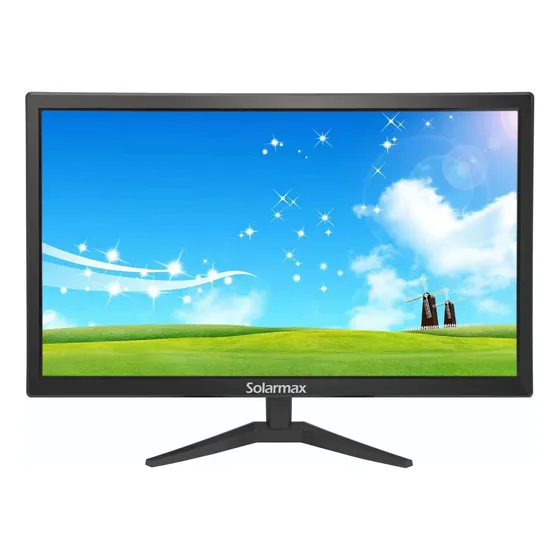 Monitor Solarmax con pantalla de 24" 75Hz 220V y resolución Full HD