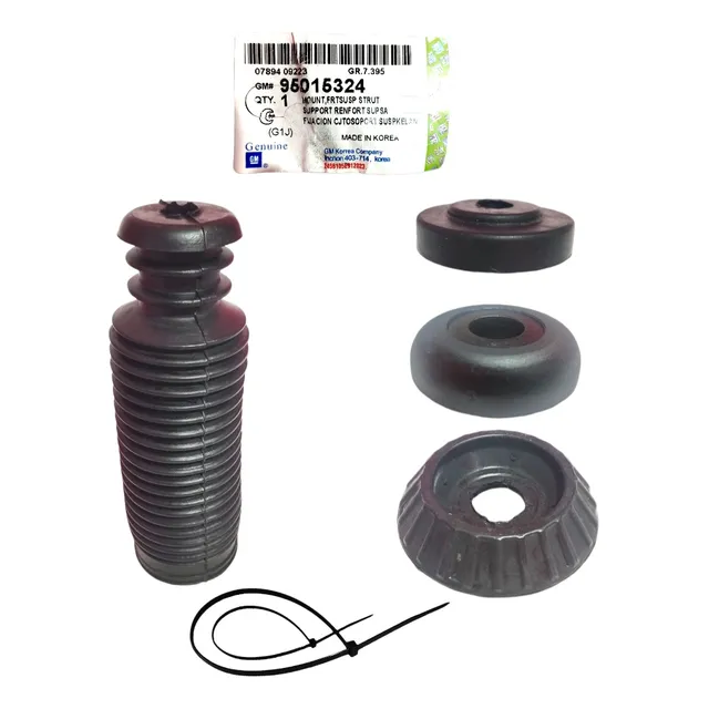 Kit Amortiguador Aveo Spark Base Tope Rolinera Antiruido