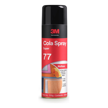 Adesivo 3m Spray 77 330gr Adesivo 3m Spray 77 330gr