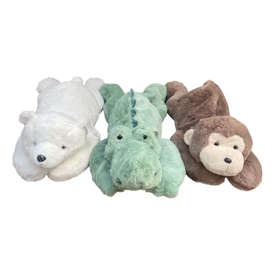 Peluche Oso, Cocodrilo, Mono Grande Súper Suave 70 Cm