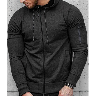 Sudadera Hombre Con Capucha De Calidad Con Cierre Hoodie Sudadera Hombre Con Capucha De Calidad Con Cierre Hoodie