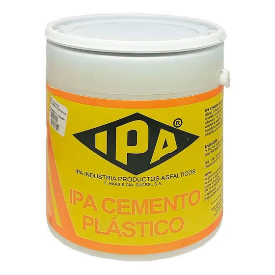 Cemento Plástico Ipa Sellador Impermeabilizante 1 Galón