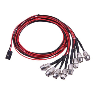 Jogo 8 Leds Para Automodelos 1/8 1/10 Amarelos E Vermelhos Jogo 8 Leds Para Automodelos 1/8 1/10 Amarelos E Vermelhos