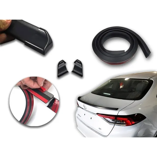 Aleron Accesorios Corolla 2021 Negro Cinta 3m Kenny Molduras