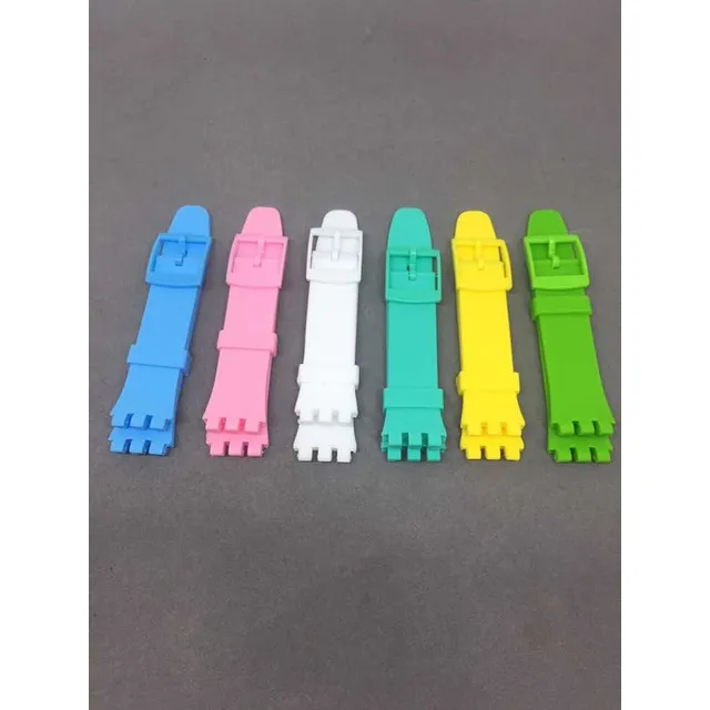 Correa Para Reloj Watch 25 Mm Variadas Silicon