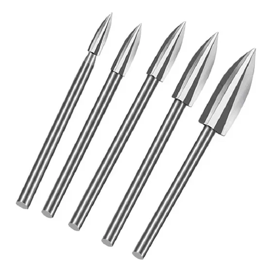 Brocas Cuchillas Para Tallado Madera Artesania Dremel X5pcs
