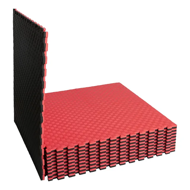 Piso Goma Eva Encastrable Con Bordes Tatami Gym 1x1mts X25mm