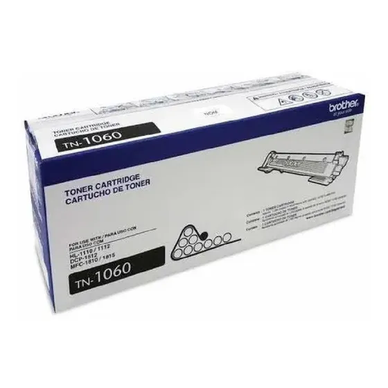Toner Brother Tn1060 Negro Para Hl1212 Hl1202 Dcp1602 Dcp1617