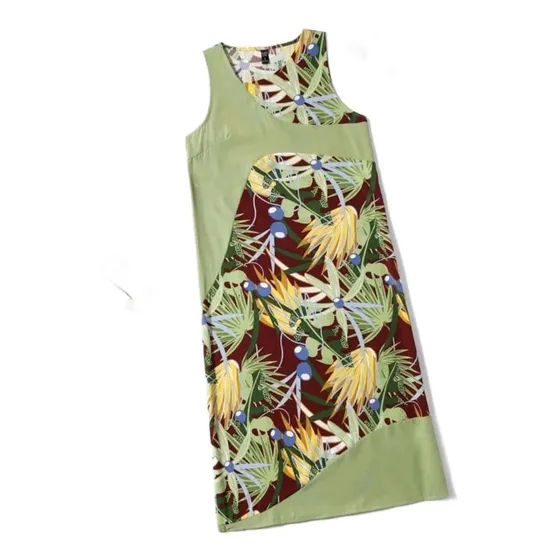 Vestido Bata Dama Comoda Shein Verde