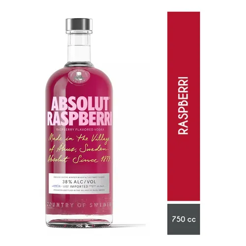 Vodka Absolut Raspberri 750cc